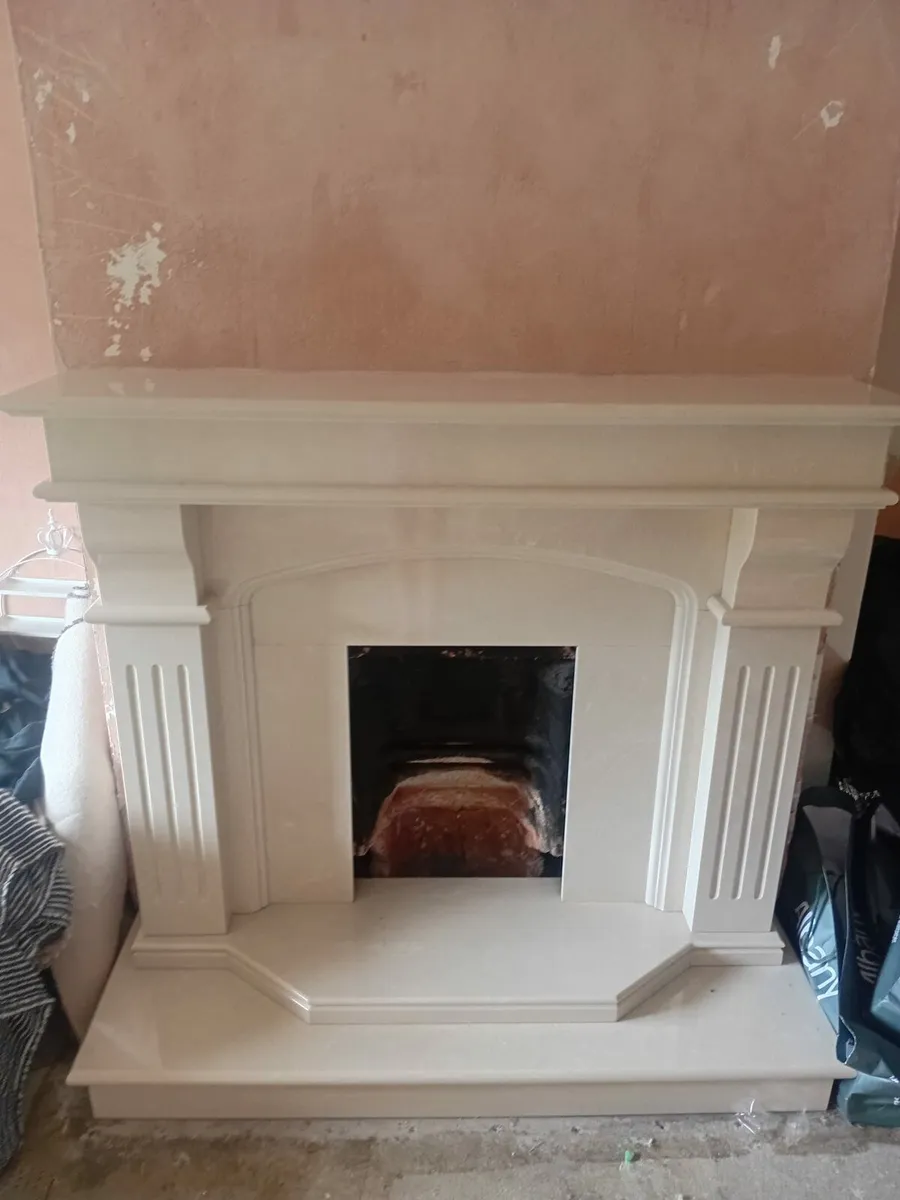 Marble fireplace - Image 2