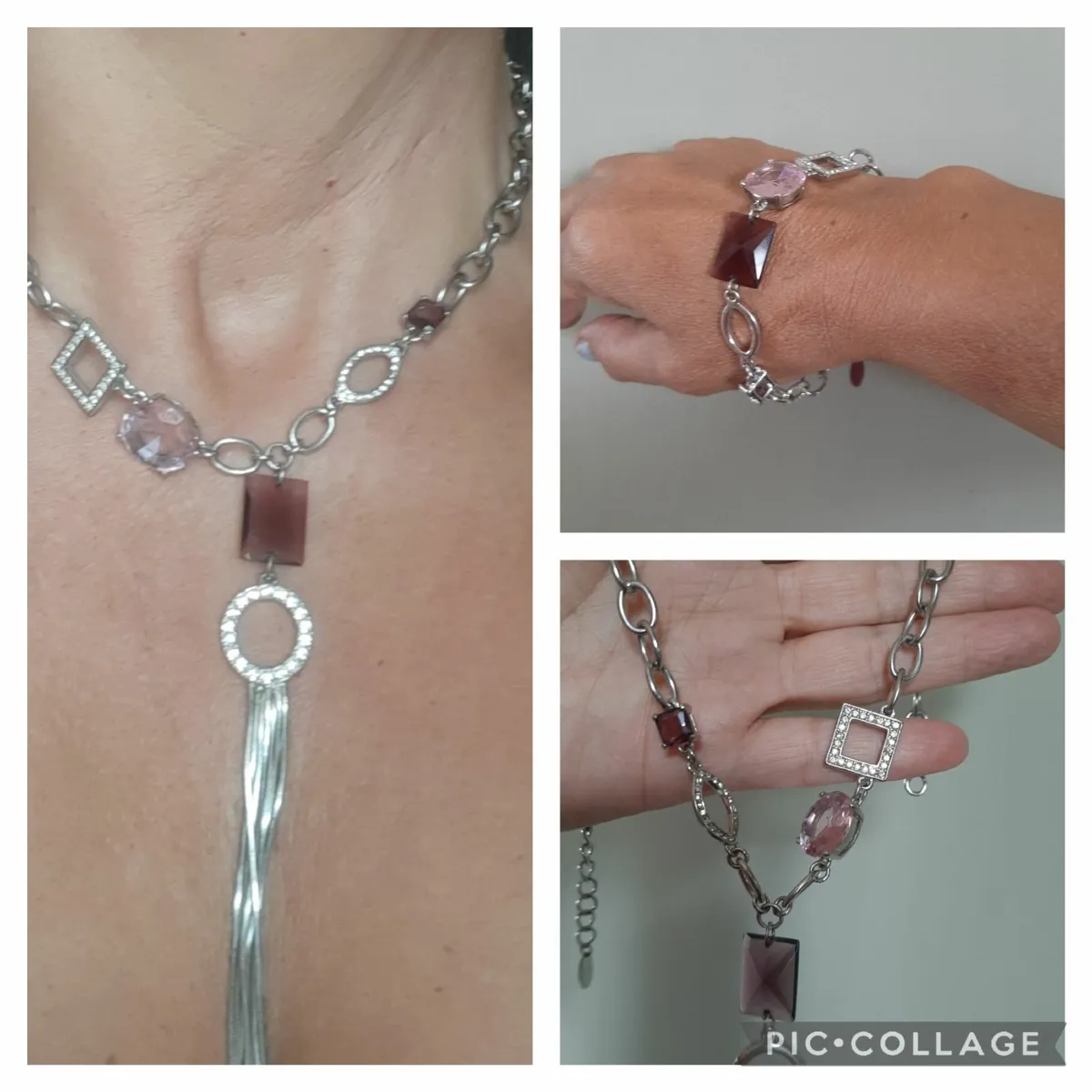 Corona necklace and bracelet - Image 1