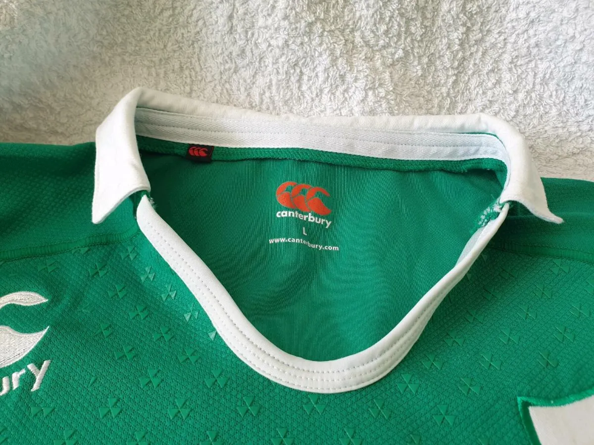 Ireland Rugby Union Womens Home Pro Jersey 2014 - Image 3