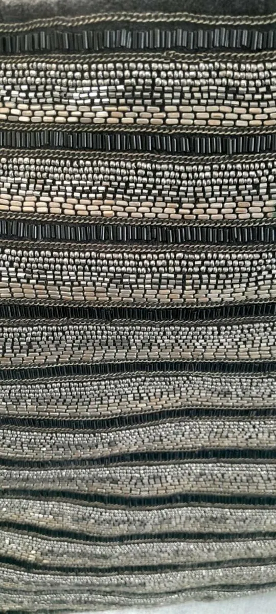 Classy dark beaded bag - Image 2