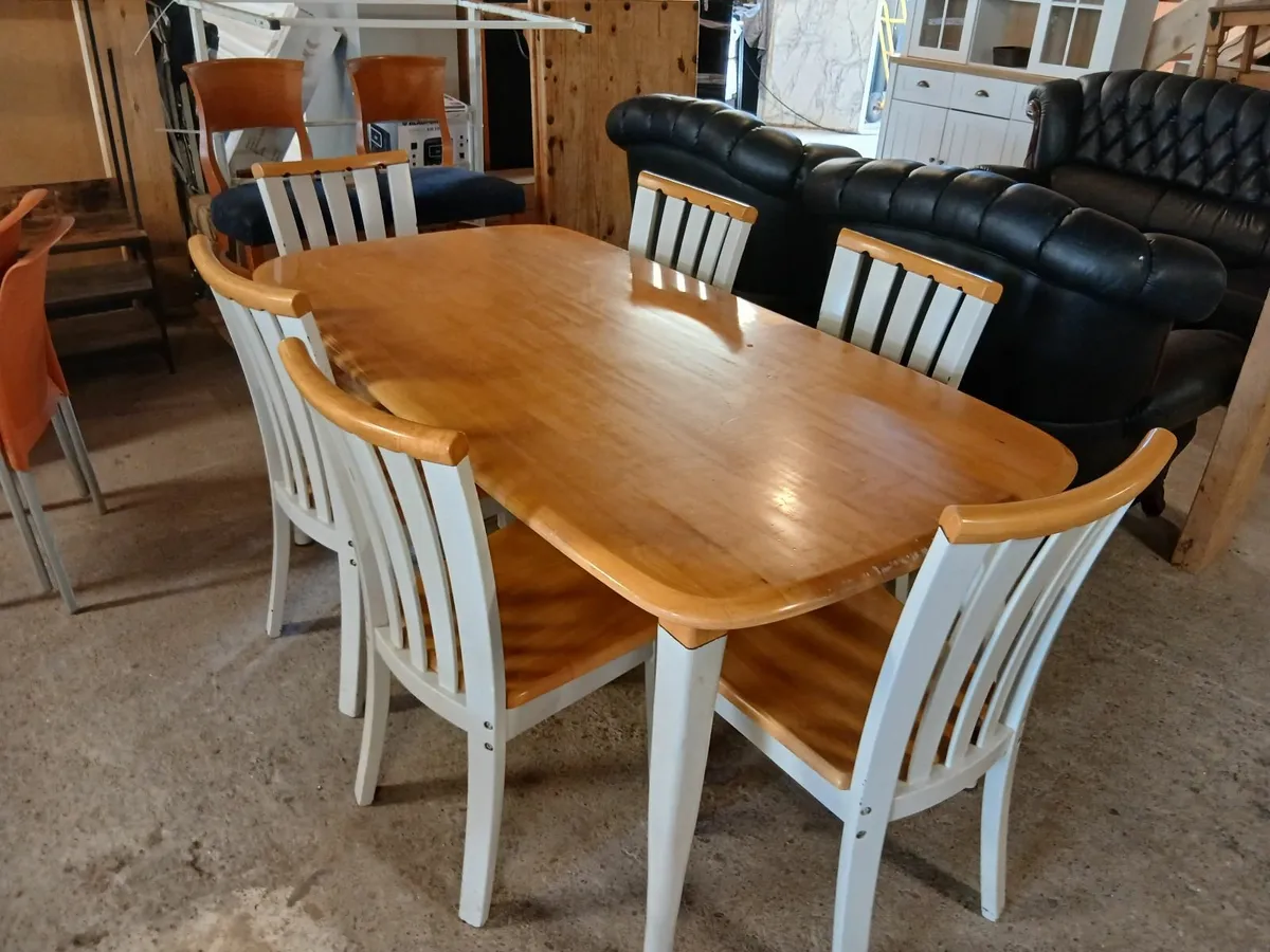 Table and chairs