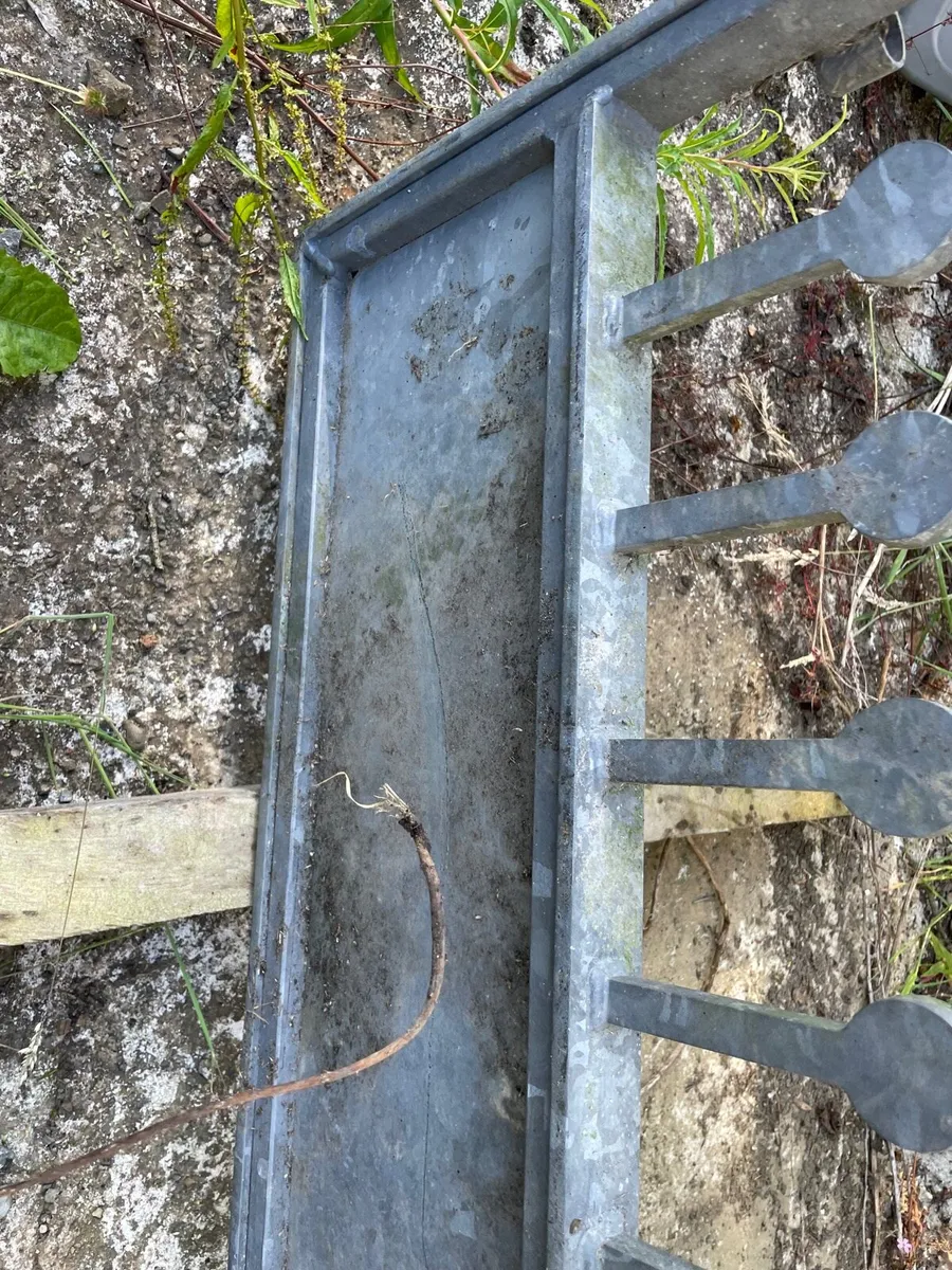 Galvanised steel gates - Image 3