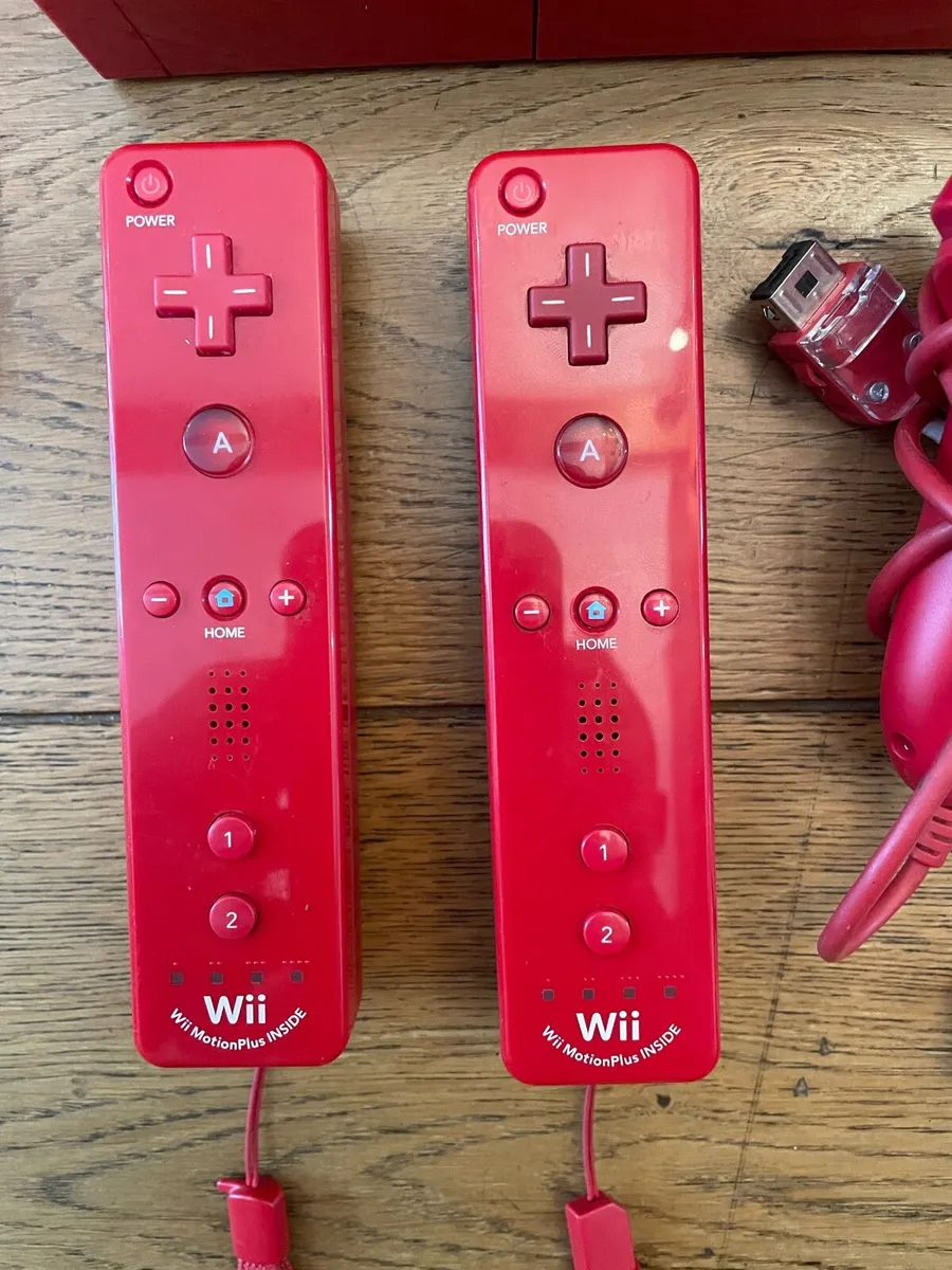 Red Modded Wii (5000+ Games) Rare - Image 2