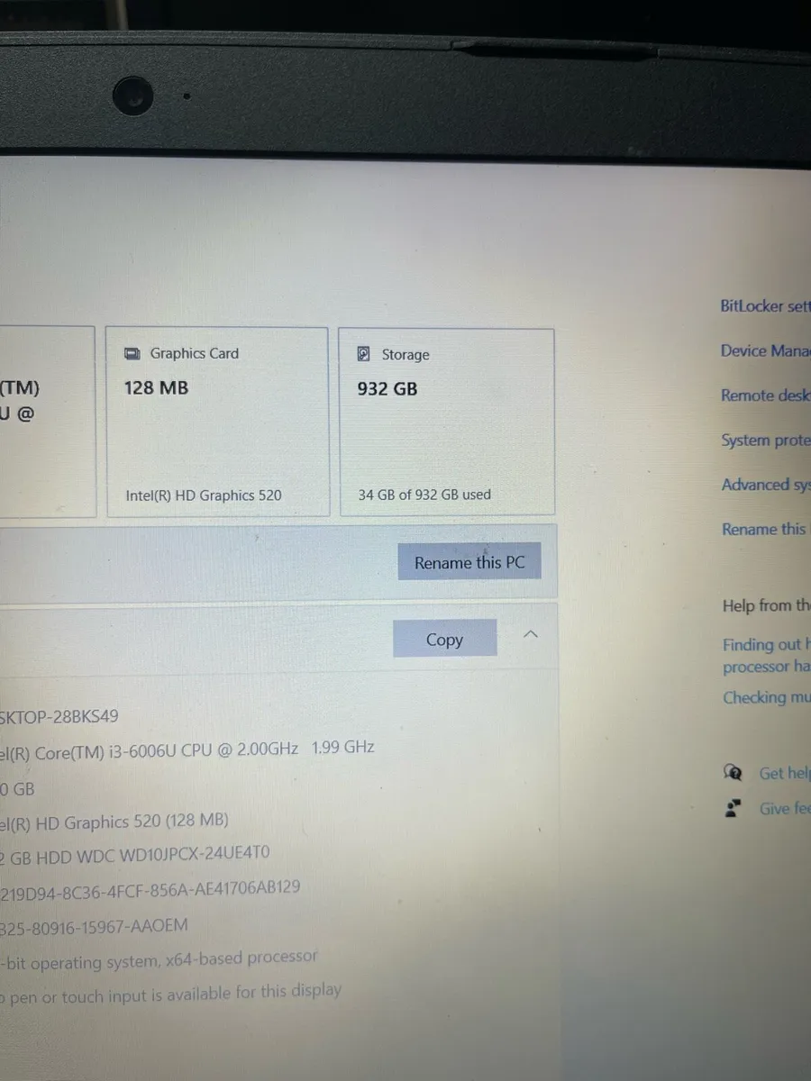 Lenovo laptop i3 pro windows 10 - Image 4