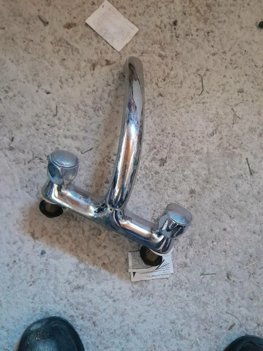 As new kitchen mixer tap
