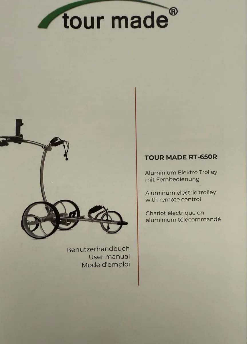 Electric Golf Trolly - Image 1