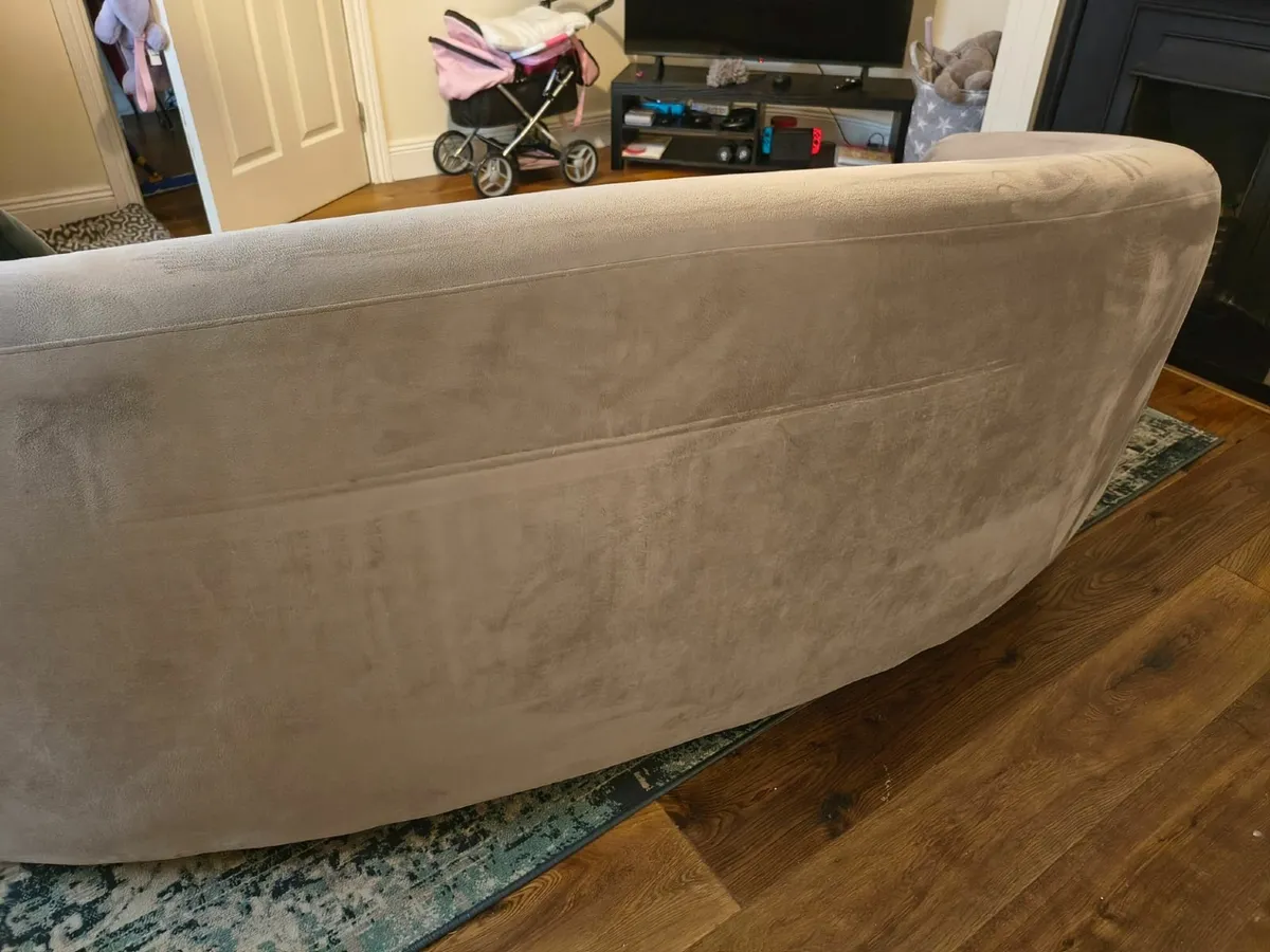 Eichholtz Caponi VELVET Sofa - Dark Grey (Like Ne - Image 4