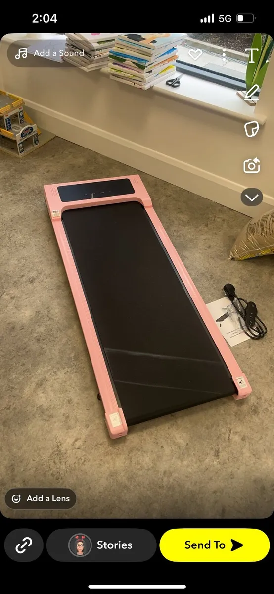 Walking pad with bluetooth
