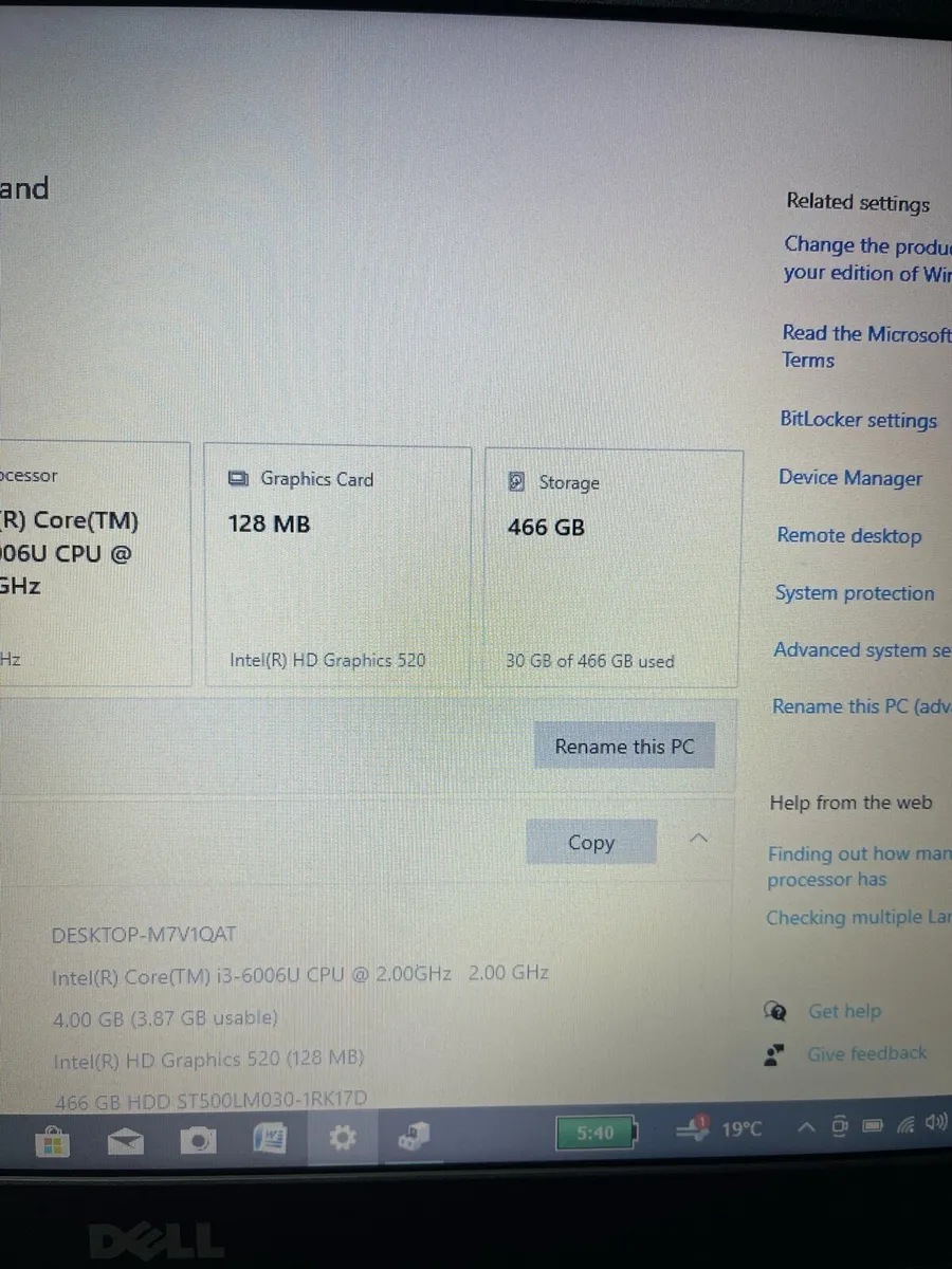 Dell laptop i3 pro windows 10 - Image 4