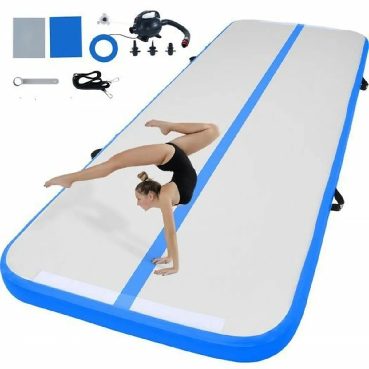 10FT Air Track Inflatable Training Tumbling Gymnas - Image 1