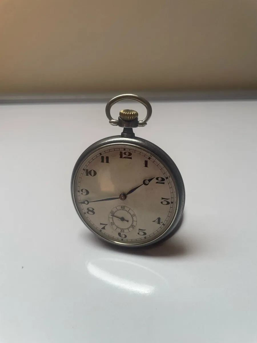 Vintage Swiss Pocket Watch - Image 2