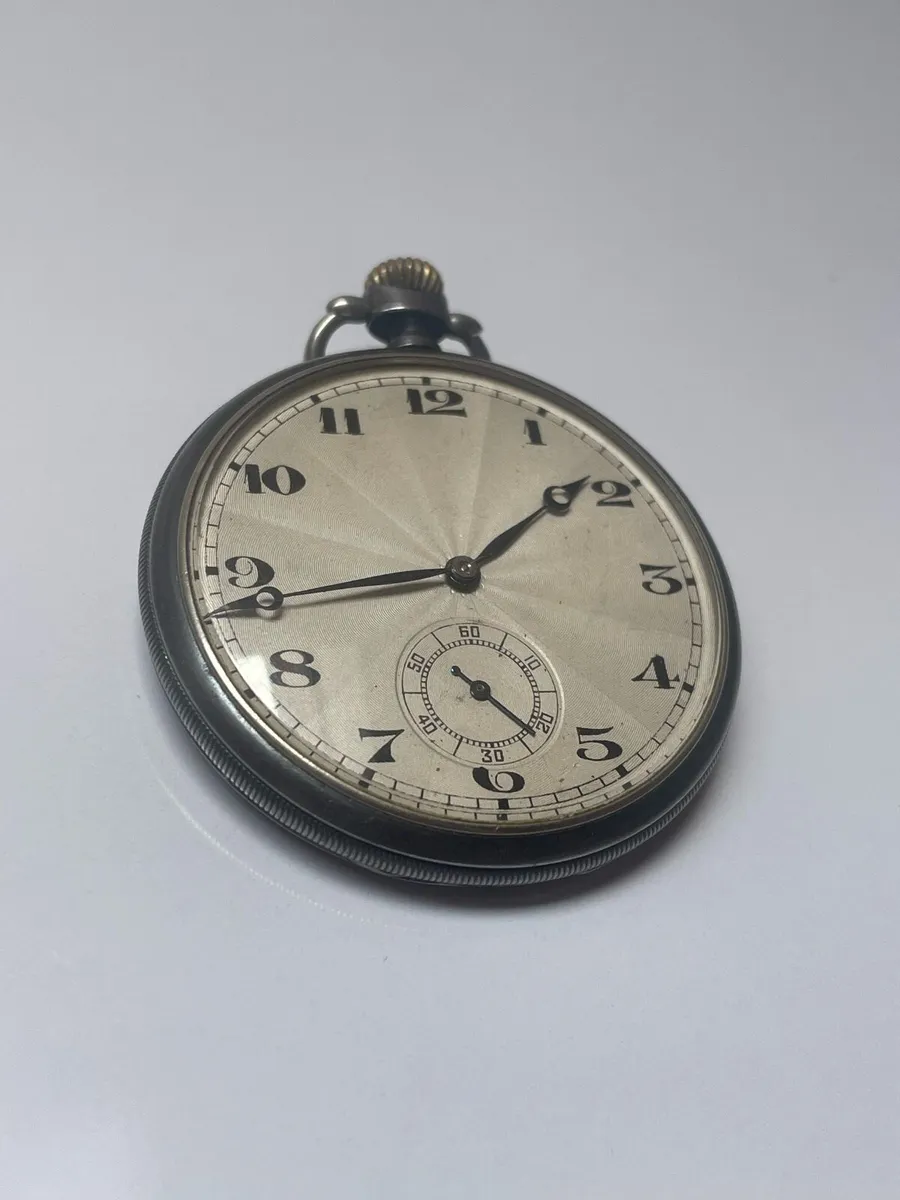 Vintage Swiss Pocket Watch - Image 1