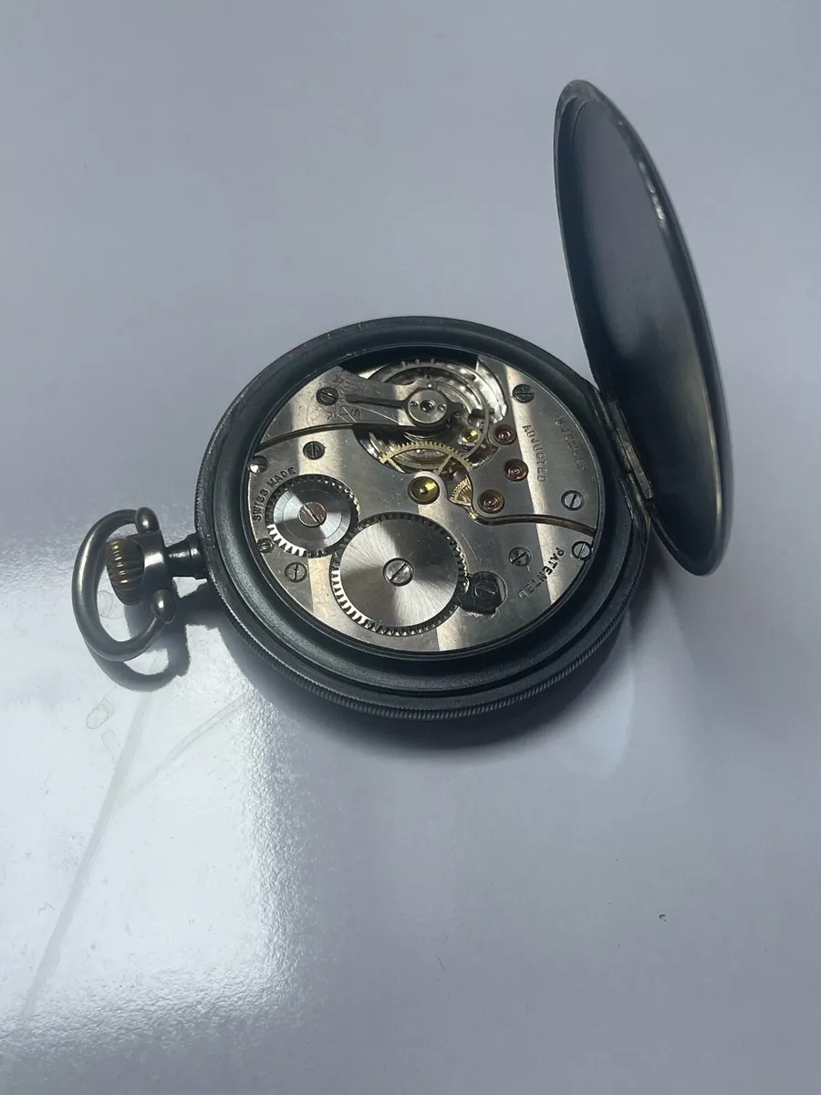 Vintage Swiss Pocket Watch - Image 3