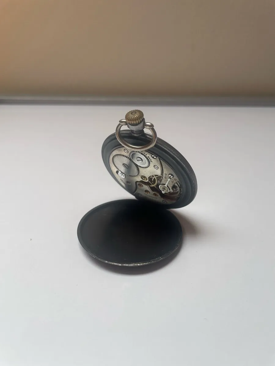 Vintage Swiss Pocket Watch - Image 4