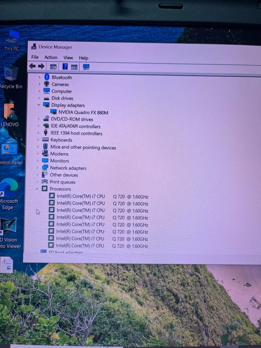 Lenovo w510 i7 pro 8-250 win 10 - Image 3