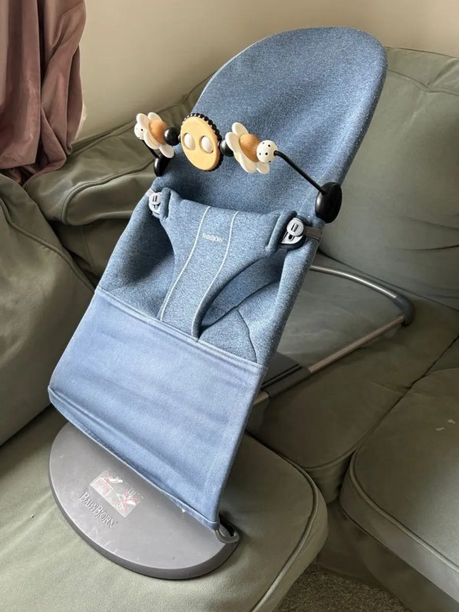 babybjorn bouncer & toy - Image 1
