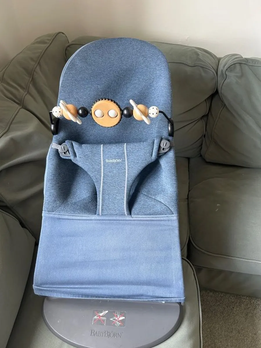 babybjorn bouncer & toy - Image 2