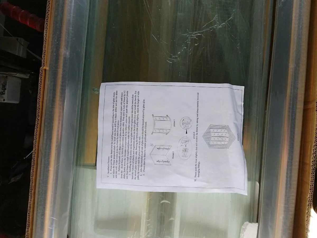 Shower enclosure quadrant - Image 1