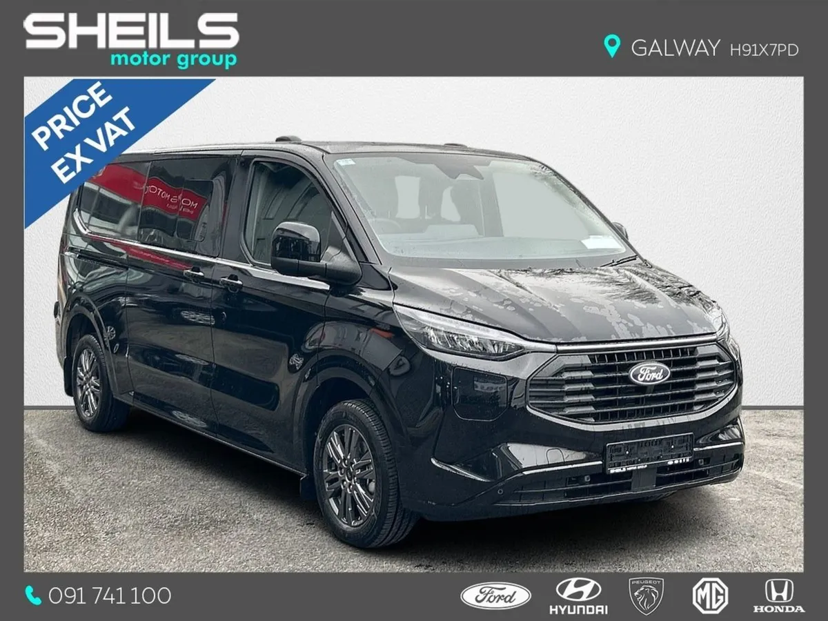 Ford Transit Custom 6 Seater Hybrid (low Vrt) - Image 1