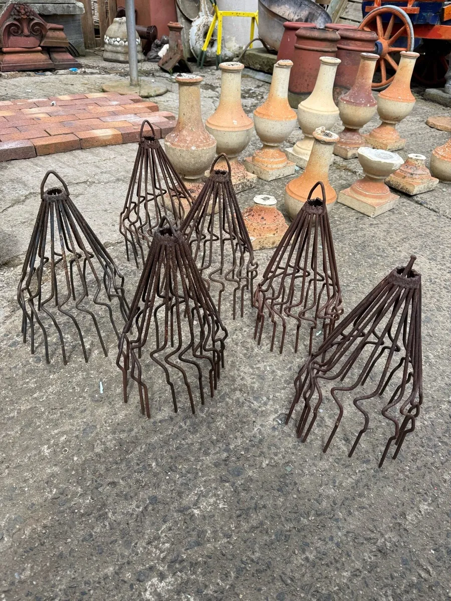 6 original chimney witches hats cowls - Image 1