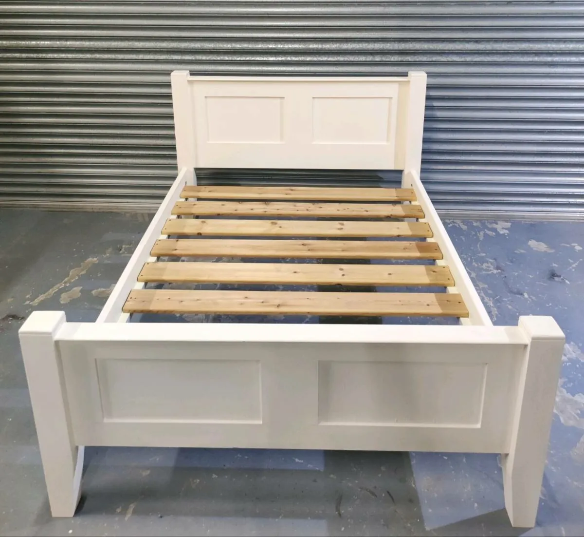 4ft6 solid wood double bed frame
*Delivery - Image 1