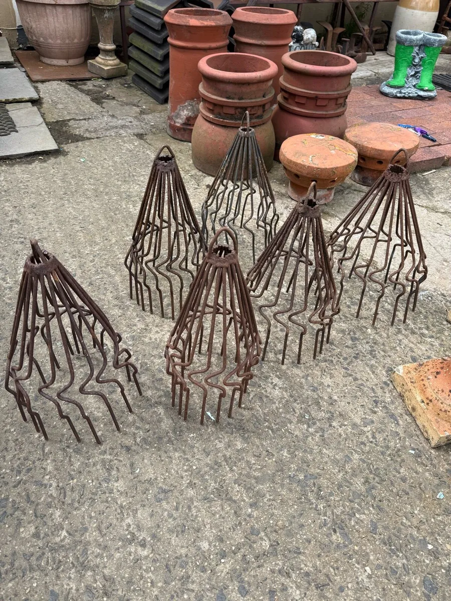 6 original chimney witches hats cowls - Image 3