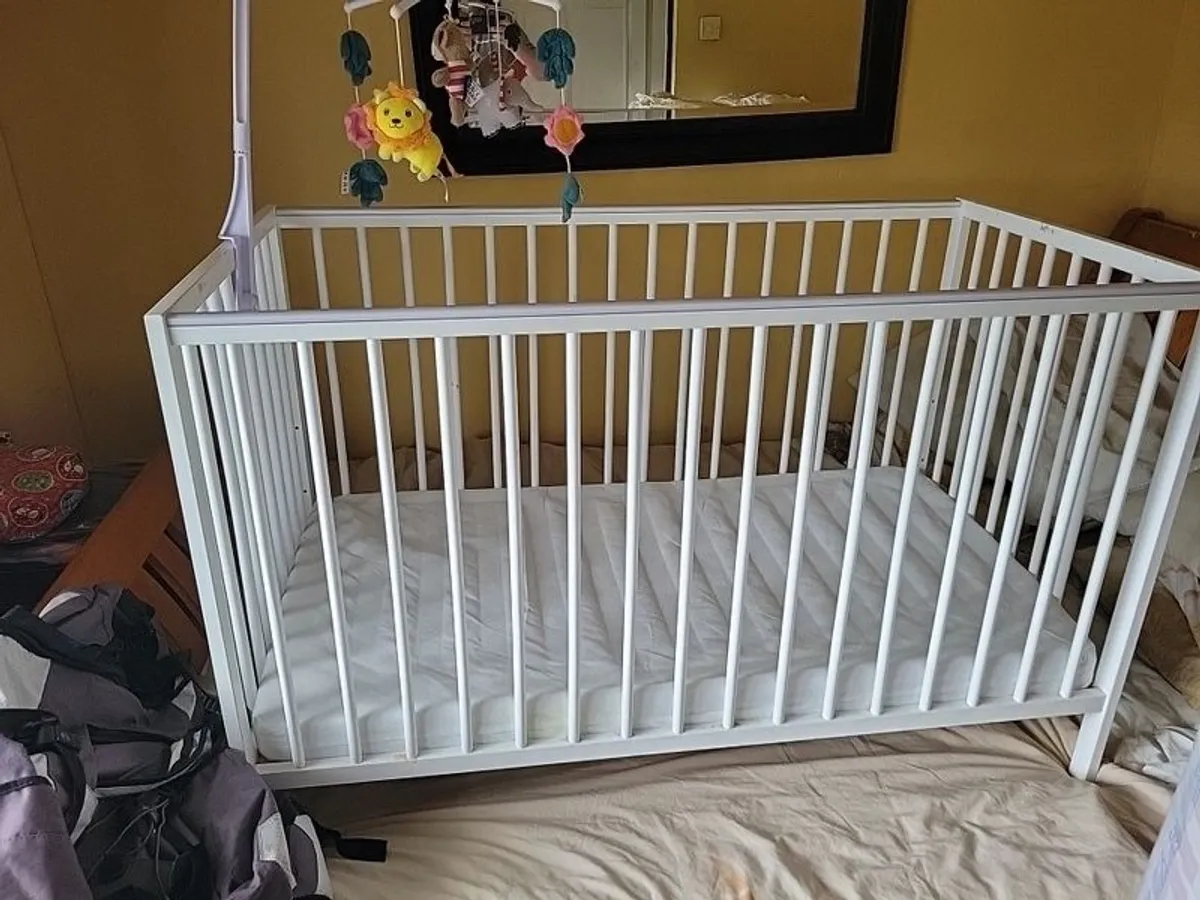 cot and bouncer - Image 1