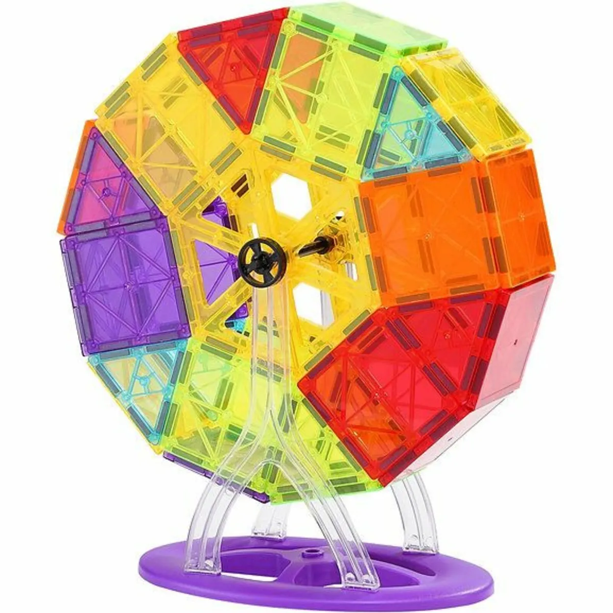 XXL Magnetic Tiles Magnetic Building Toy 181 PCS M - Image 2