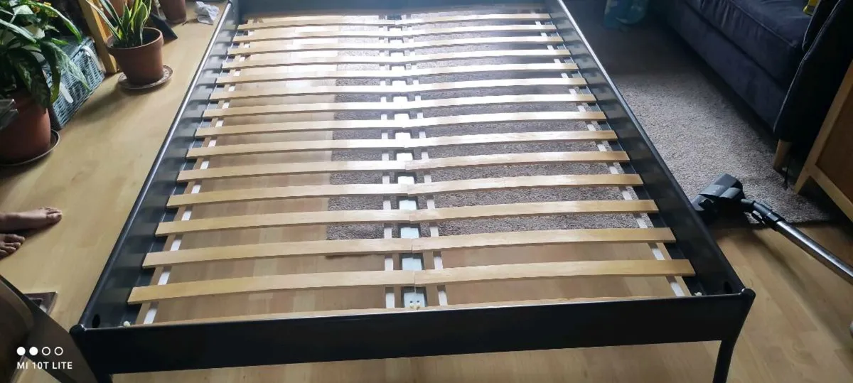 IKEA Double bed frame and Harvey Norman mattress - Image 2