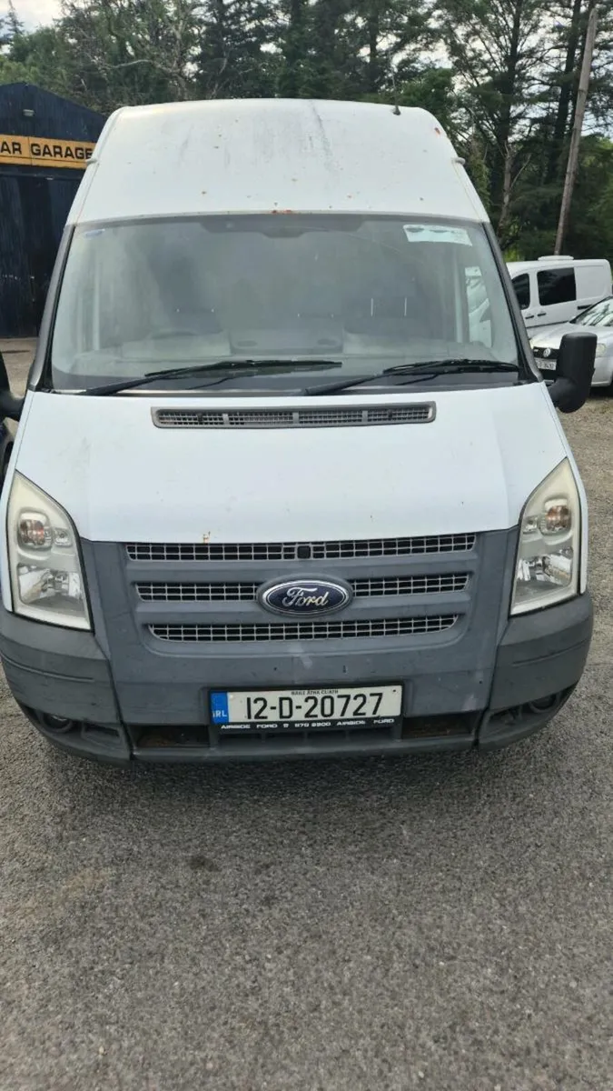 12 TRANSIT NEW DOE AND TAXED HIGH ROOF LONG WHEEL - Image 1