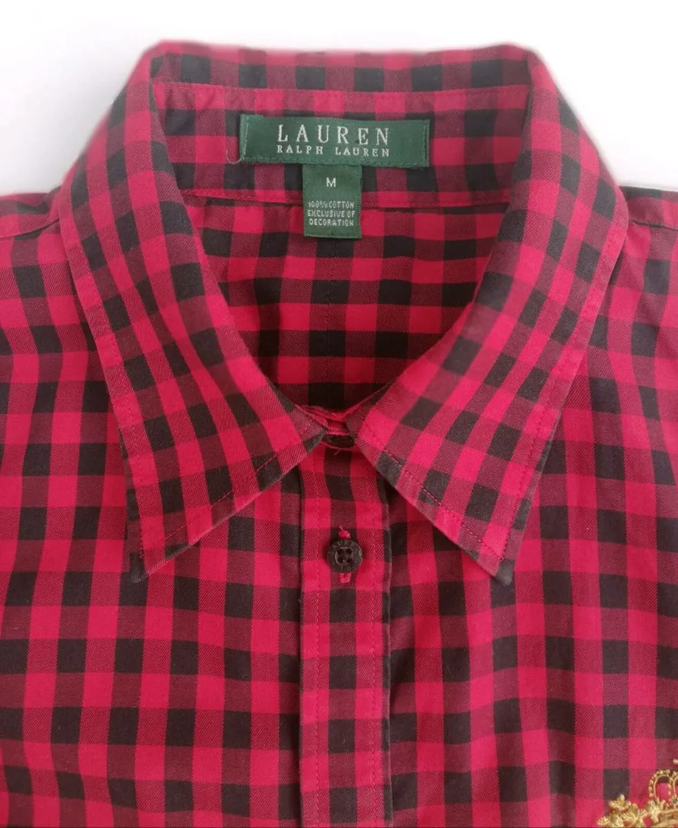 Ralph Lauren Mens medium size long sleeve Shirt - Image 2