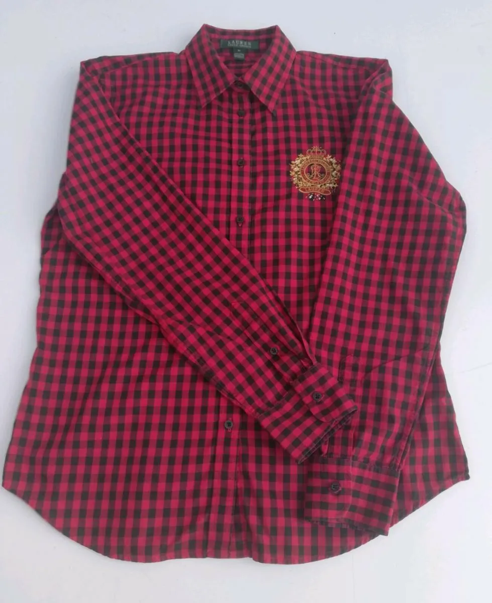 Ralph Lauren Mens medium size long sleeve Shirt - Image 3