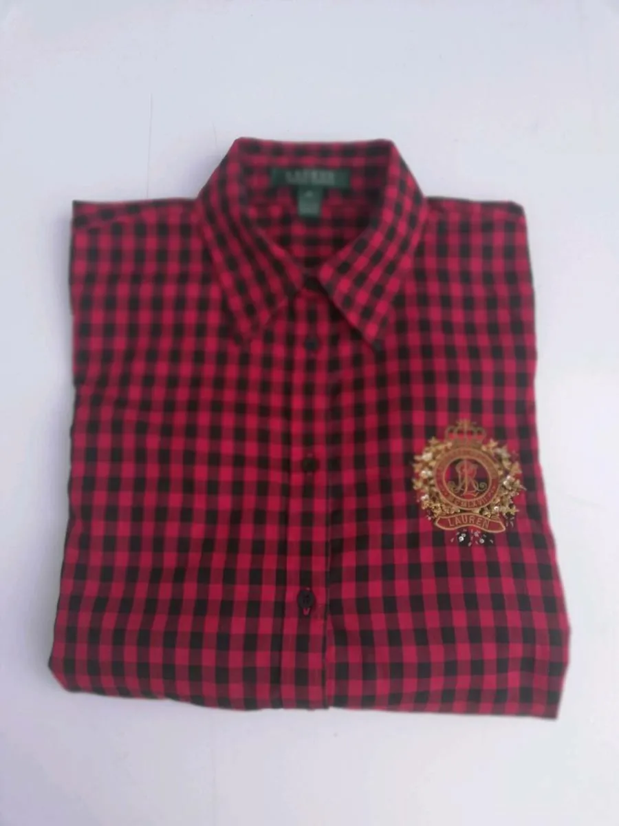 Ralph Lauren Mens medium size long sleeve Shirt - Image 4