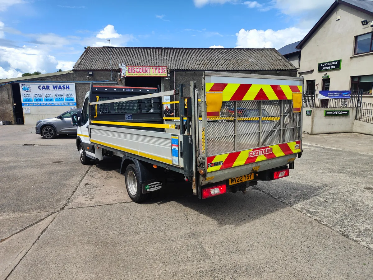 6500 TOWING 2022 TRANSIT  130 350 14FT DROPSIDE - Image 4