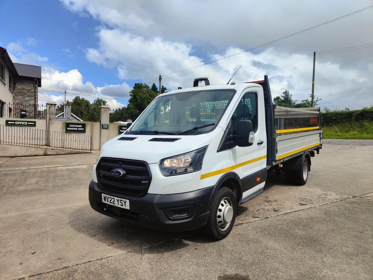 6500 TOWING 2022 TRANSIT  130 350 14FT DROPSIDE - Image 3