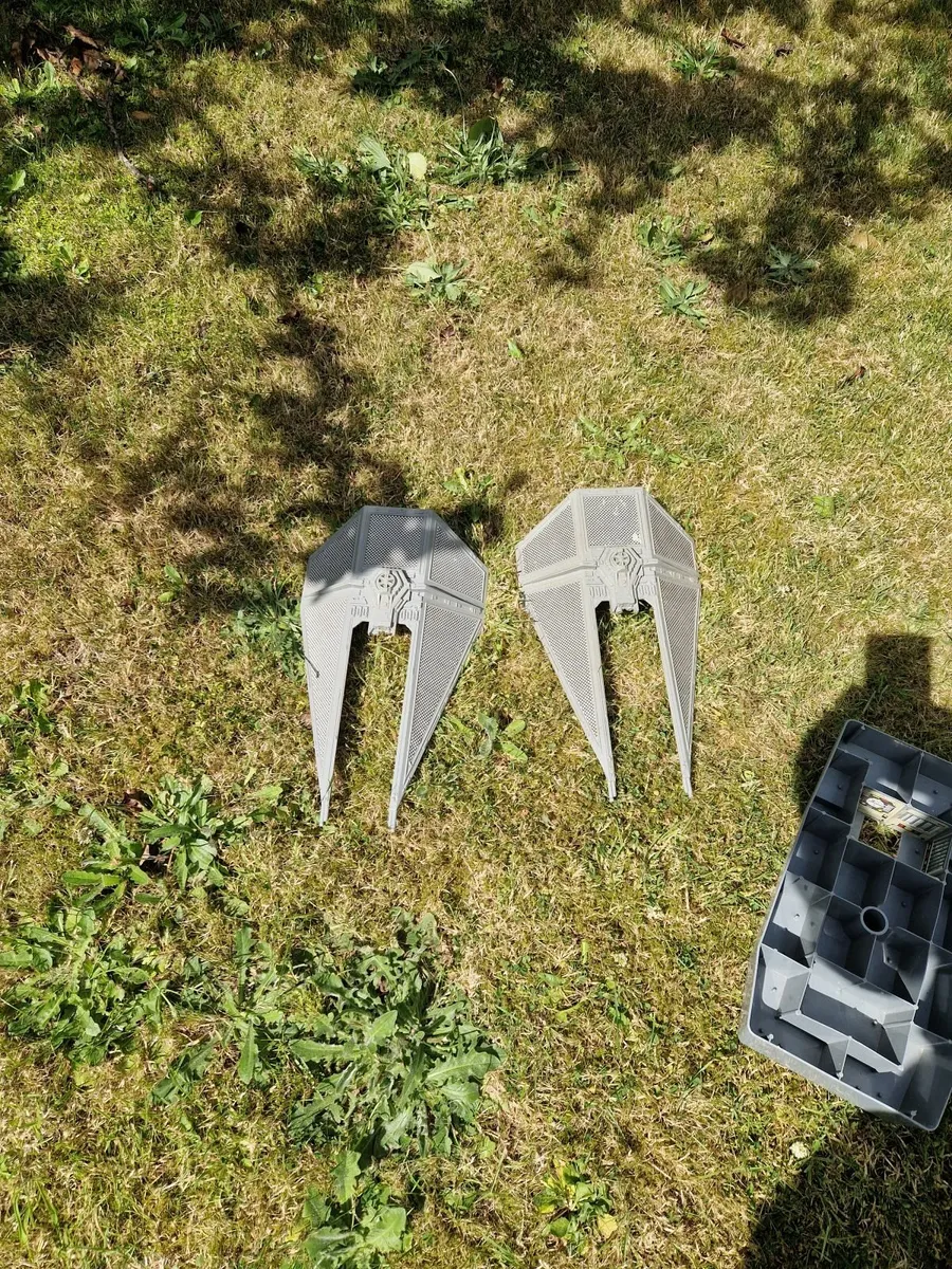 Vintage Star Wars Tie Interceptor Wings - Image 1