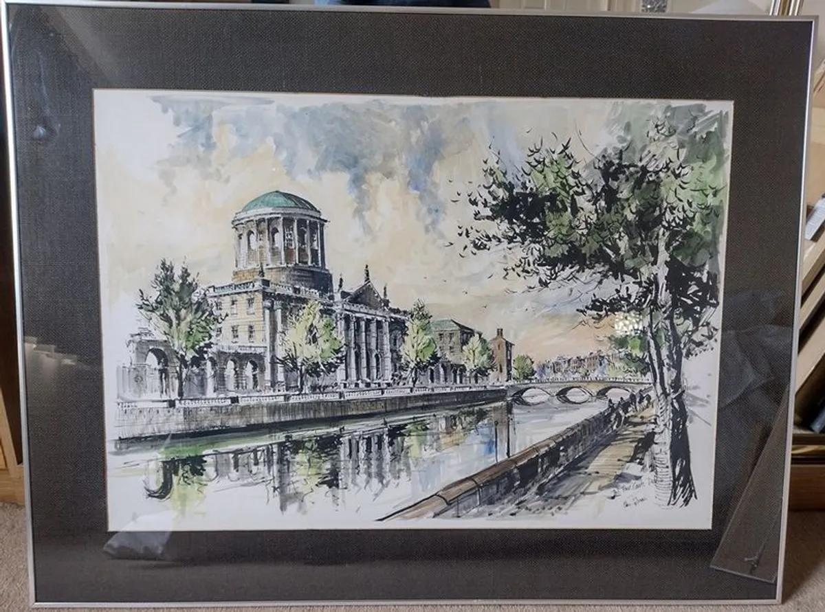 Four Courts print