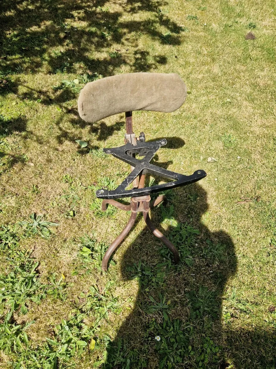 Vintage Industrial Chair - Image 1
