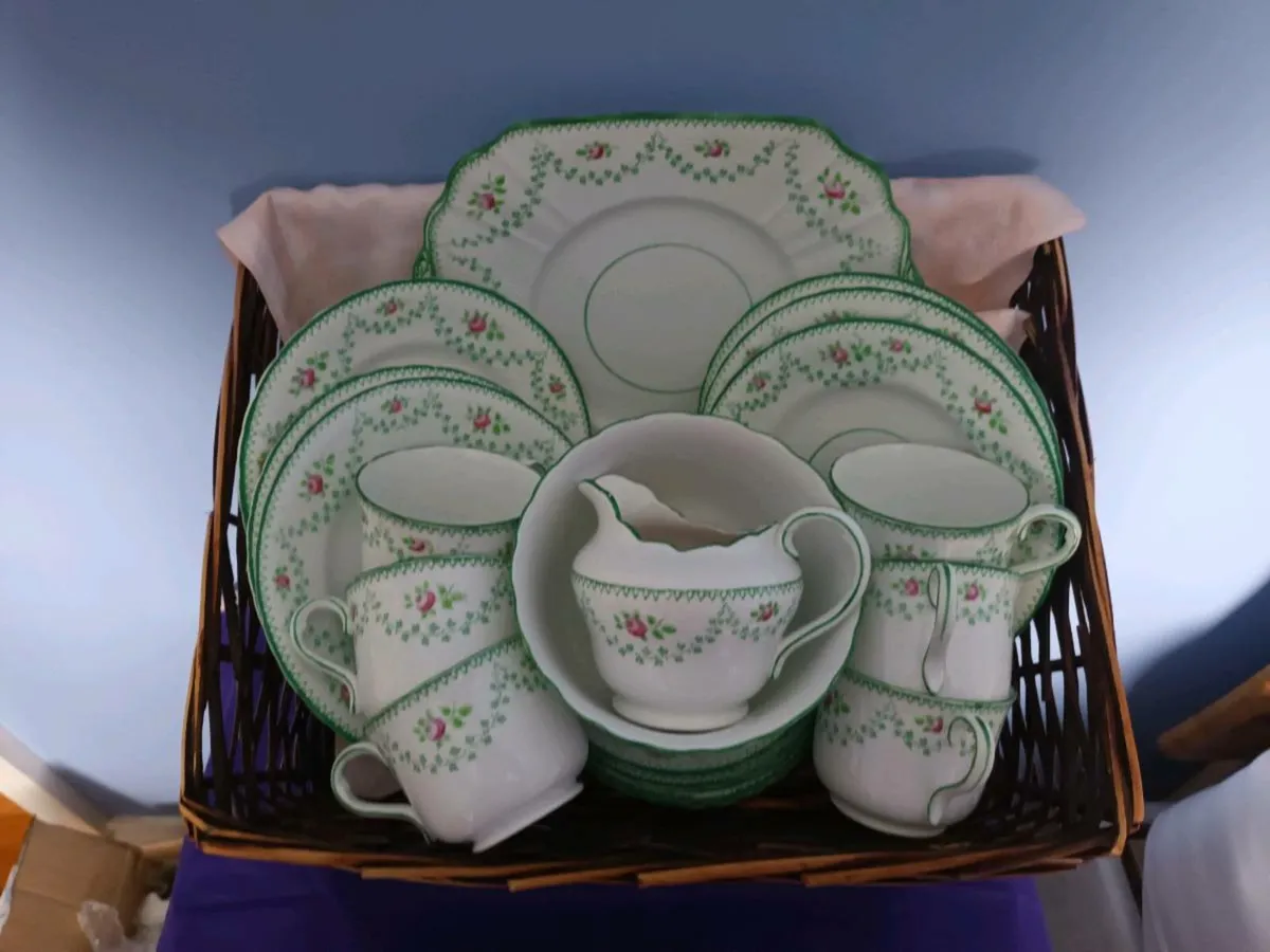 Vintage  Phoenix  21 Piece China   Tea Set. - Image 1