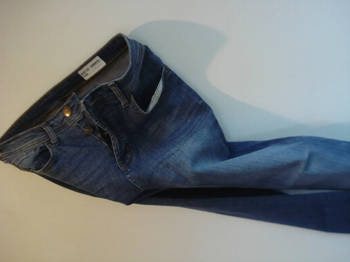 6 VINTAGE PAIRS MENS DENIM CO. JEANS. - Image 3