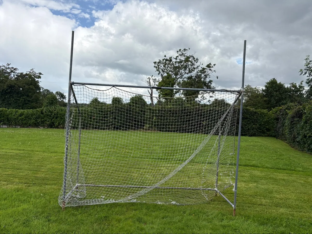 Galvanised GAA Goal - Image 1