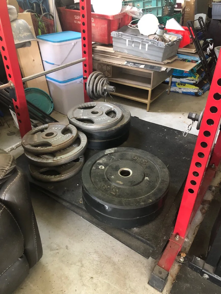 Olympic Squat and Bench Rack - Image 1