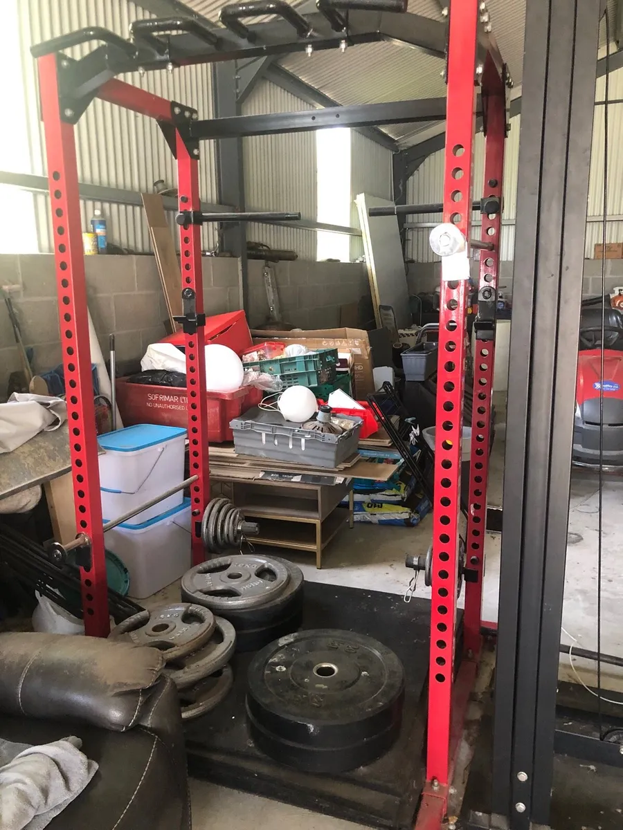 Olympic Squat and Bench Rack - Image 3
