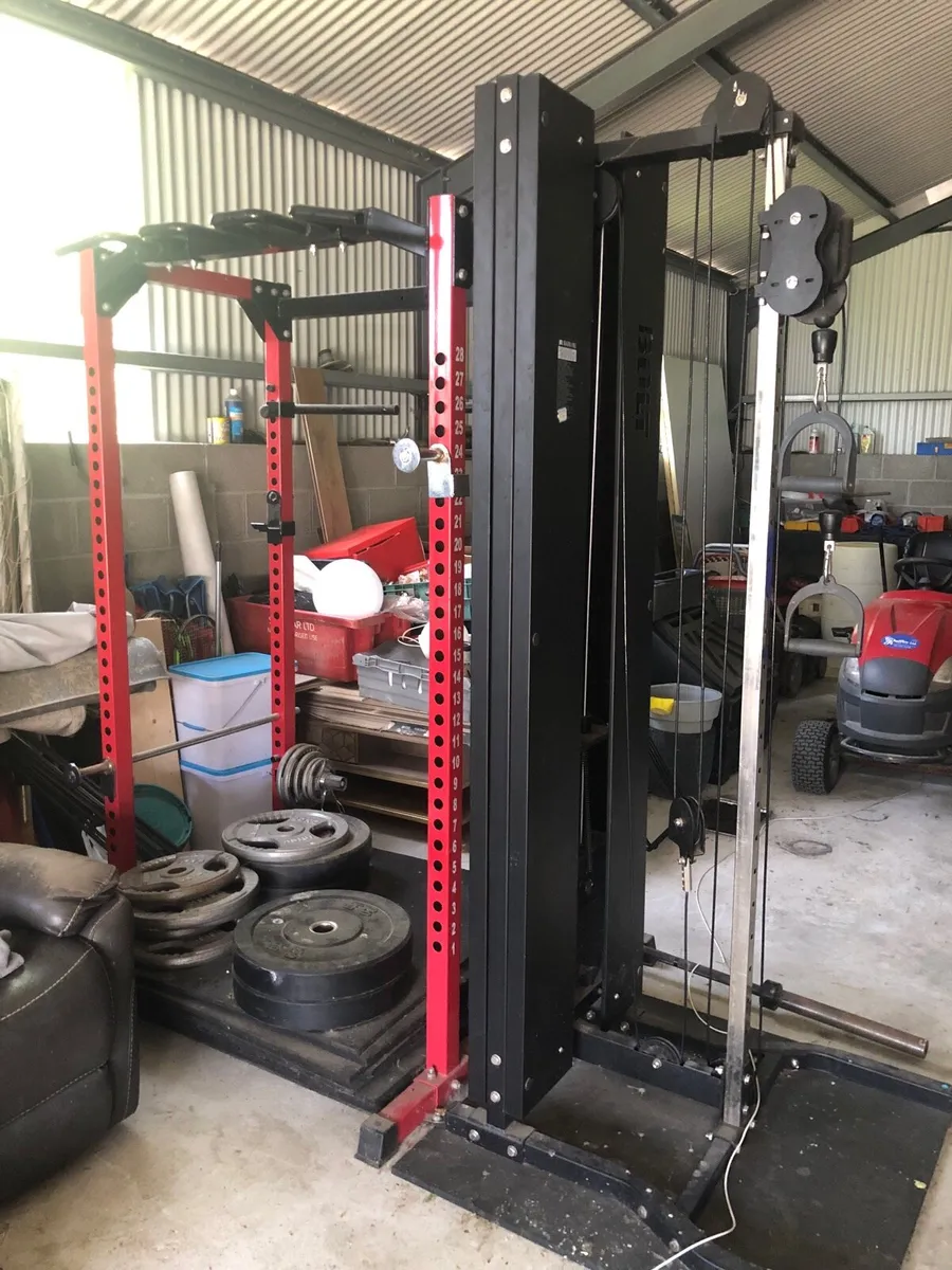 Olympic Squat and Bench Rack - Image 4