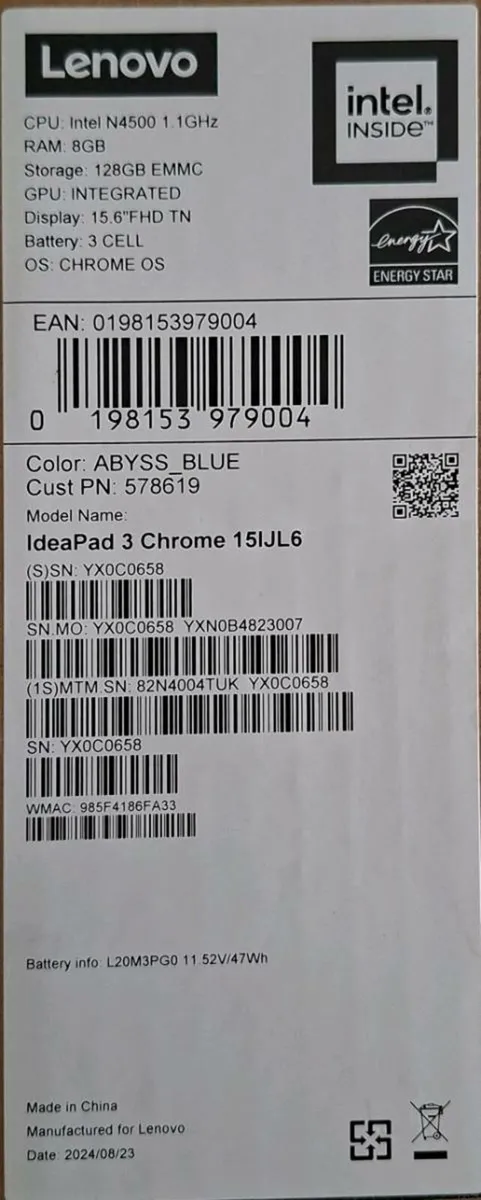 Laptop Lenovo Idea Pad 3 - Image 2