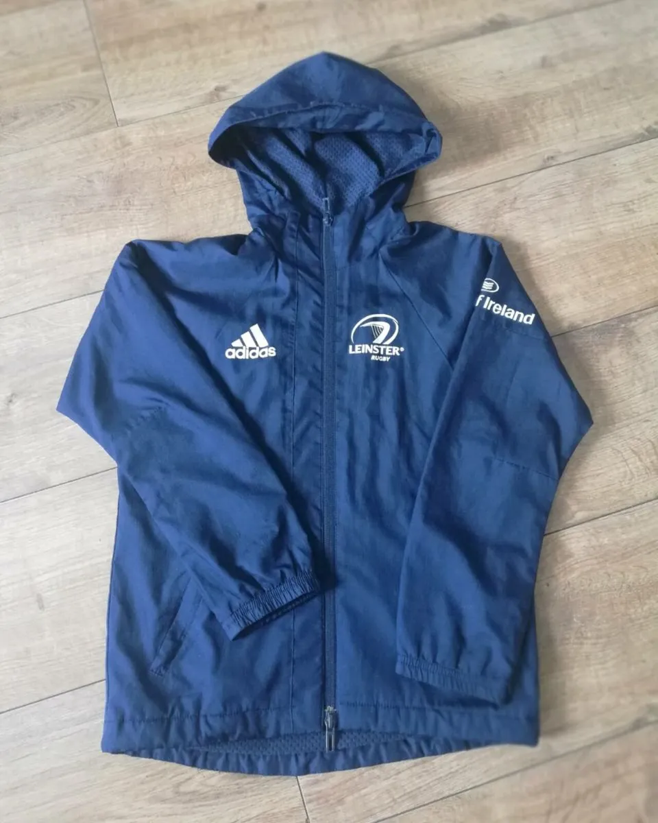 Adidas Leinster Rugby Long Sleeve hoodie 7-8 yrs - Image 1