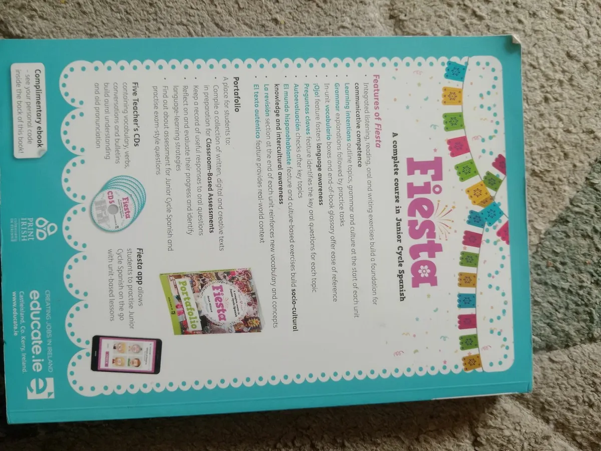 Fiesta junior cycle Spanish book - Image 2