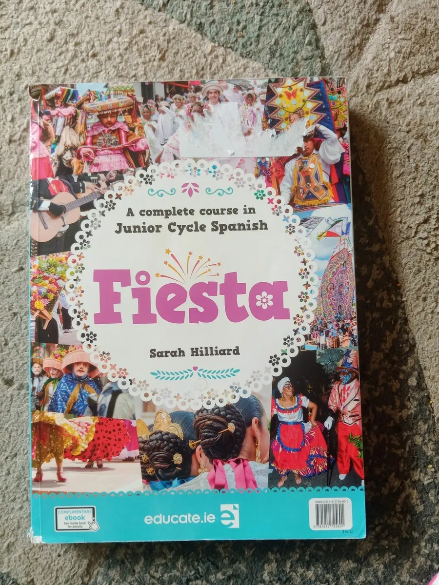 Fiesta junior cycle Spanish book - Image 1