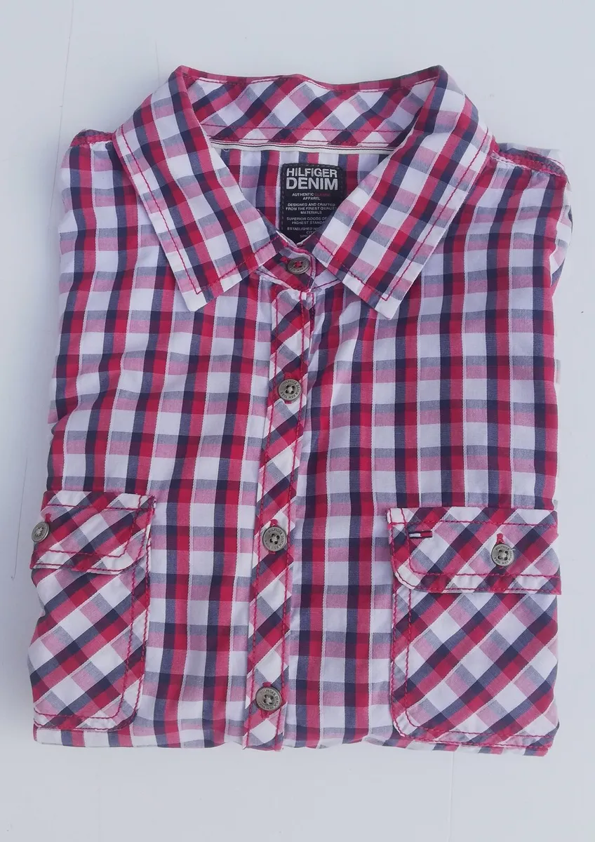 Tommy hilfiger gents long sleeve check Shirt - Image 1