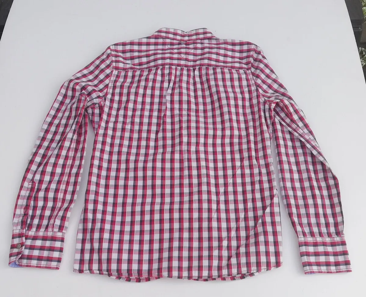 Tommy hilfiger gents long sleeve check Shirt - Image 4
